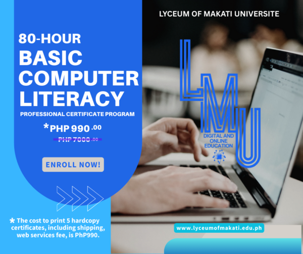 Basic Computer Literacy Training